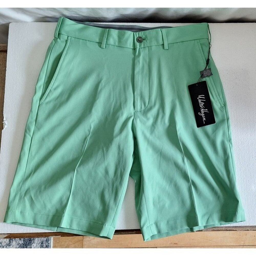 Walter‎ Hagen Perfect 11 Shorts Tidal Green Men's Size 30 10" inseam NWT